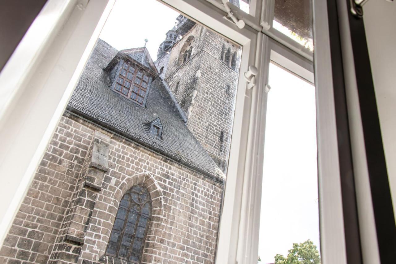Das Fachwerkhaeuschen Am Kornmarkt - Herzlich & Charmant Quedlinburg Esterno foto