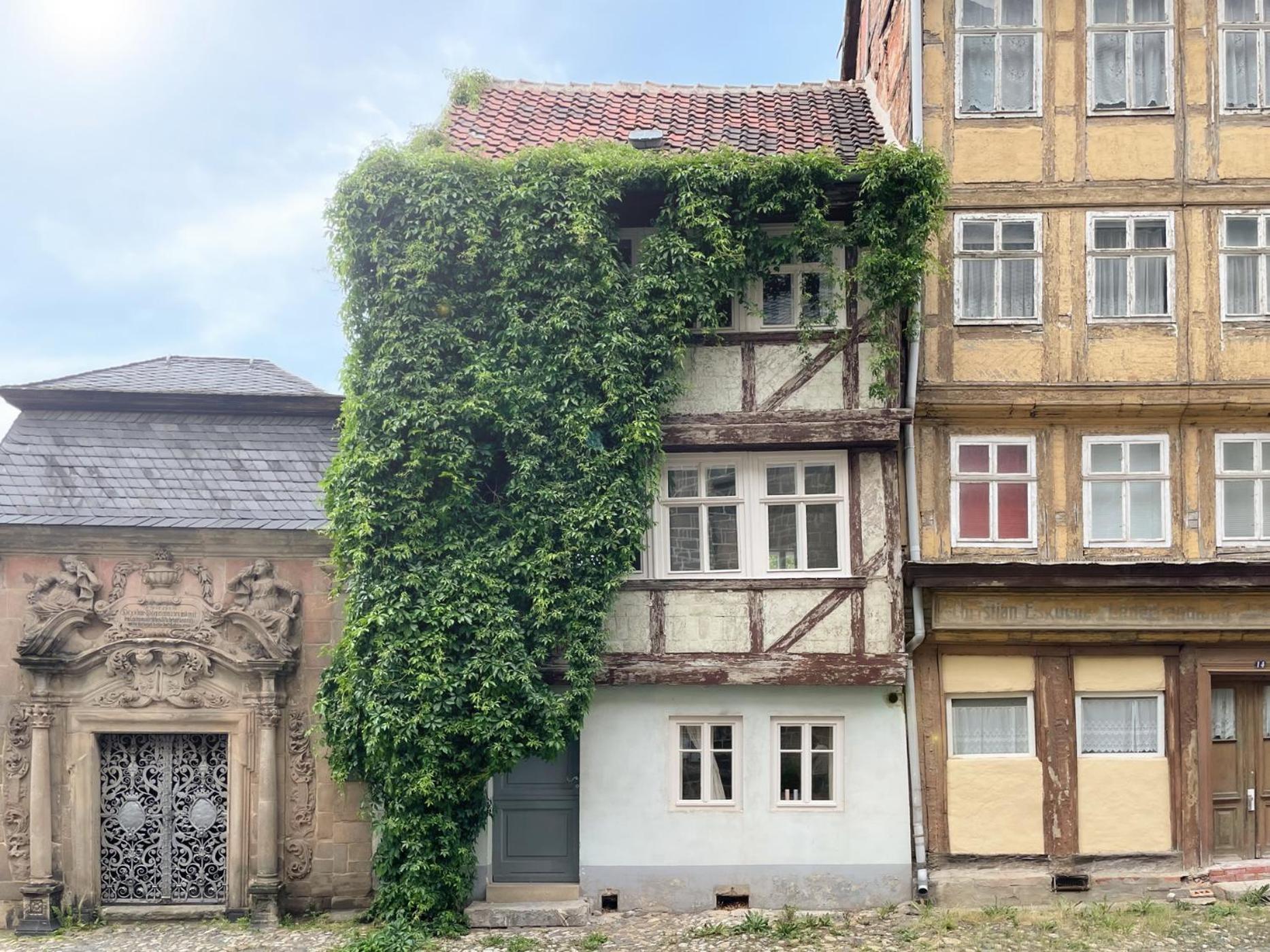 Das Fachwerkhaeuschen Am Kornmarkt - Herzlich & Charmant Quedlinburg Esterno foto